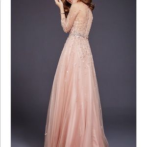 Jovani Blush Gown